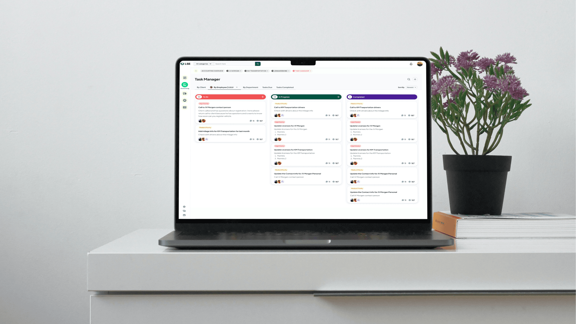 Redesigning a fragmented accounting workflow