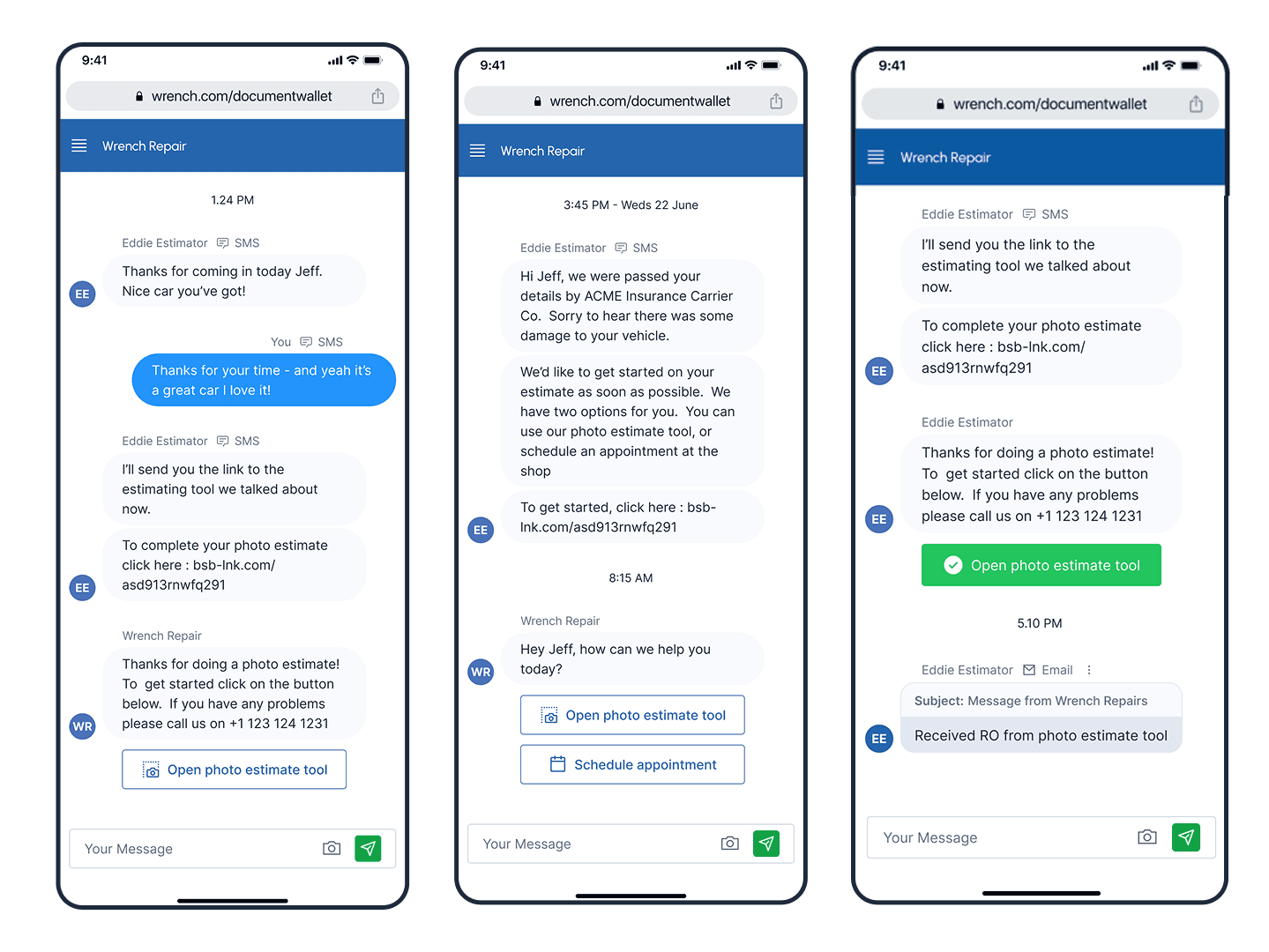 Doc Wallet | Photo Estimate Tool 1