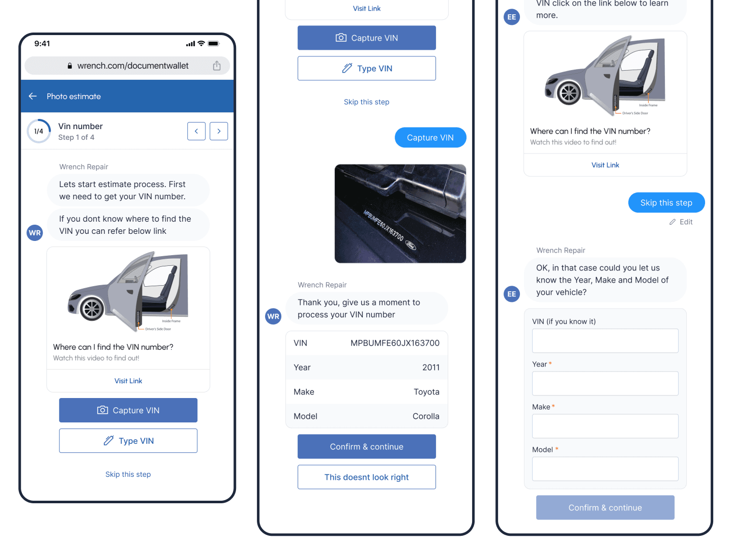 Doc Wallet | Photo Estimate Tool 2