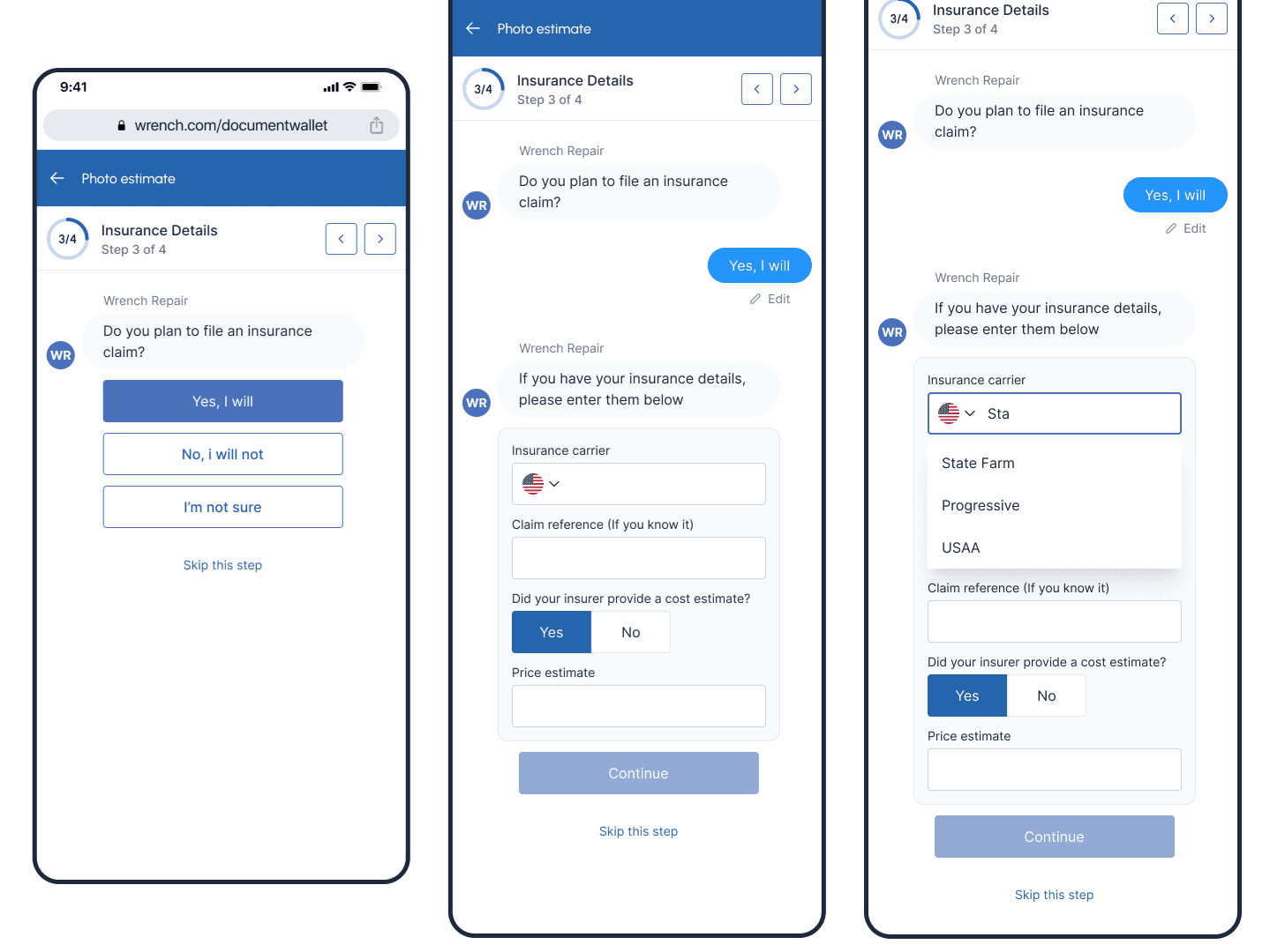 Doc Wallet | Photo Estimate Tool 2